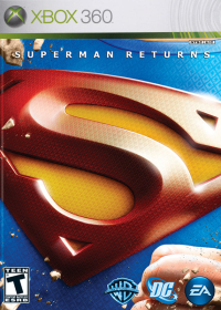 Superman Returns Xbox 360 US box art